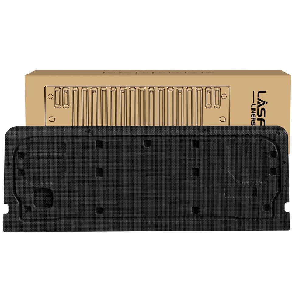Alfombrilla de puerta trasera LASFIT para Ford F-150 2021-2026 TPE cubierta de puerta trasera - caja abierta Foto 1 de 1