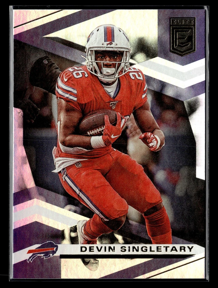 2020 Donruss Elite #10 - Devin Singletary - Buffalo Bills - Image 1 of 3