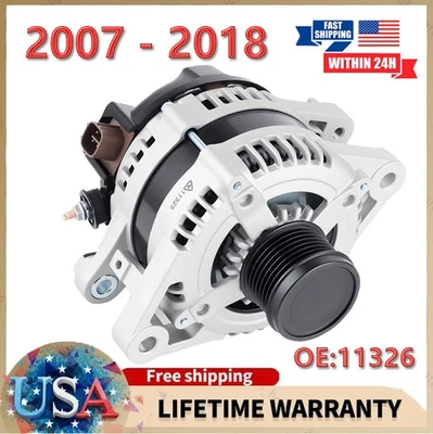Alternator For Toyota Highlander Venza Sienna RAV4 Lexus ES350 RX350 V6 3.5L 12V Foto 1 de 4