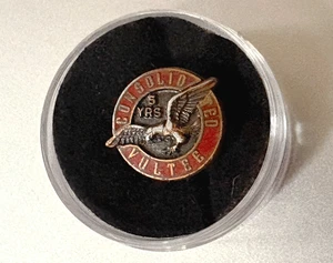 Vintage 2. Weltkrieg konsolidierte Vulte Dienst Auszeichnung Pin Abzeichen: wurde Convair; Schraubverschluss - Bild 1 von 2
