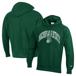 Herren Champion grün Michigan State Spartans Vault Late Night Reverse Weave - Bild 1 von 3