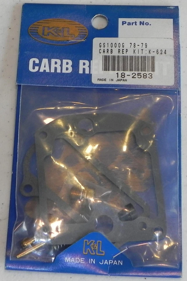 Kit de reparación de carburador K&L para Suzuki GS1000 GS1000E 1978-1979 Foto 1 de 1