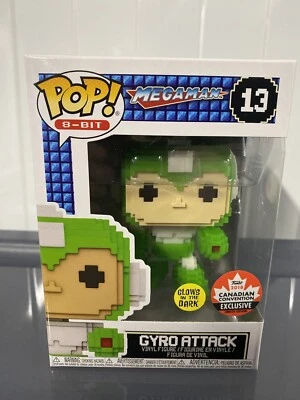 Funko Pop Mega Man! Vinil #13 Gyro Attack 2018 Canadian Con Exclusive - Imagem 1 de 4