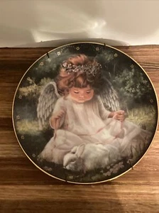 "An Angel's Kindness" - Plate- Heavens Little Sweetheart 8" - Picture 1 of 4