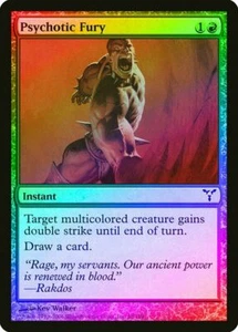 Psychotic Fury - Foil - Dissension - Magic the Gathering MTG - Picture 1 of 1