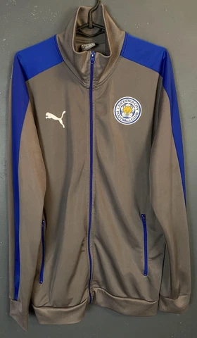 PUMA MEN'S FC LEICESTER CITY 2016/2017 JACKET TRAINING SOCCER FOOTBALL SIZE L Cover