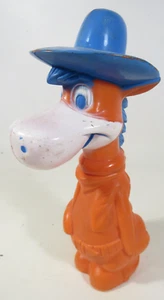 VTG 1960's Knickerbocker Quick Draw Mcgraw Bubble Bath Coin Bank 9.5" - Picture 1 of 6
