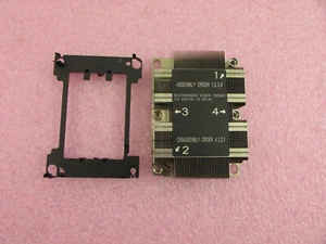 Genuine SuperMicro CPU HeatSink With Carrier LGA3647-0 Narrow P/N: SNK-P0067PS - Picture 1 of 6