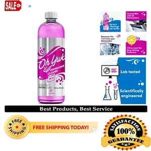 Natural Citrus Dishwasher Cleaner & Descaler - Safe for All Models, 16 Fl Oz - Picture 1 of 8