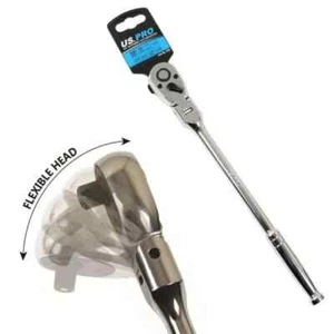 US PRO Tools 3/8"DR Straight Tail Flexi Ratchet 4122 - Picture 1 of 5