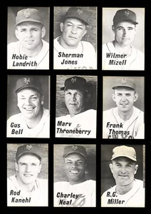1975 ED BRODER 1962 NEW YORK METS TEAM SET OF 15 RARE! - Picture 1 of 2