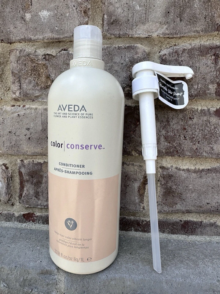 ACONDICIONADOR Aveda Color Conserve, con bomba, 33,8 oz/1 litro descontinuado nuevo sin caja Foto 1 de 3