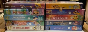 Lotto 10 VHS Classici Disney - Univideo. Anni '90. - Foto 1 di 23