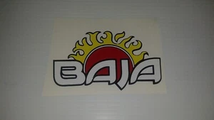 Baja 24 inch half sun decal sticker marine vinyl not craft vinyl - Picture 1 of 1