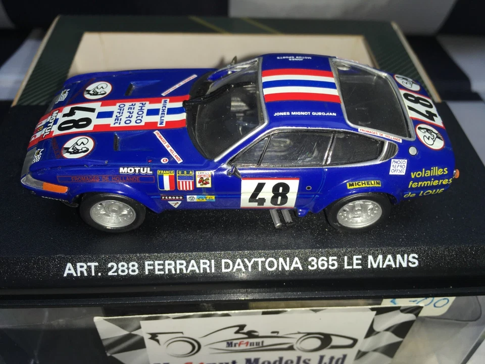 1:43 Detail Cars ART288 Ferrari Daytona 365 #48 Le Mans 1970 - Image 1 of 4