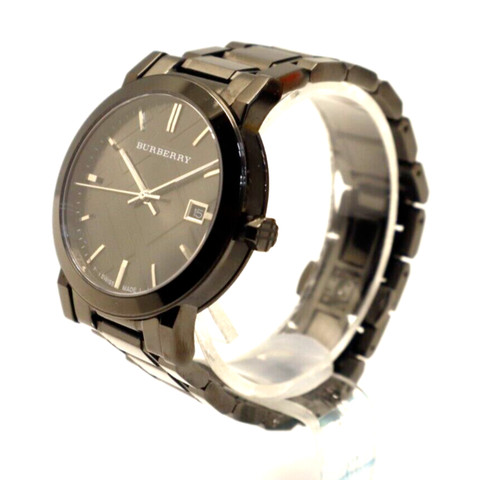 Orologio da uomo Burberry The City 38 mm Quadrante grigio fustola grigio fustola BU9007 #71