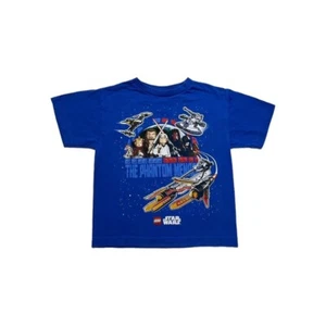 Y2K Lego Star Wars Phantom Menace T-Shirt - Picture 1 of 5