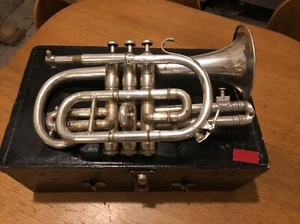 Vintage Salvation Army Triumphonic Class A Cornet - Picture 1 of 9