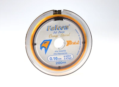 FALCON Persicus - 0.16 mm - 3,47 kgs - 200 m - Arancio alta visibilità - AZ267