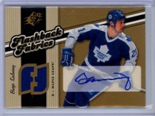 2006-07 SPx Flasback Fabrics #137 Borje Salming JERSEY AUTO - MAPLE LEAFS