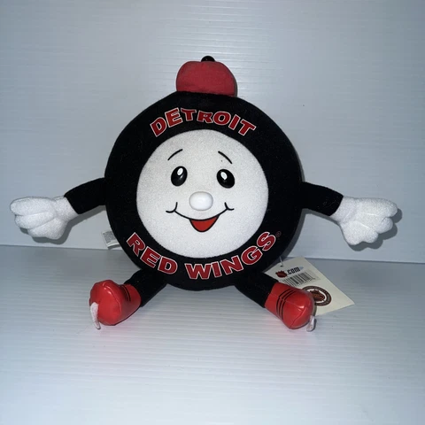 Detroit Red Wings Plush Puck from NHL All Star Game New with Tags Cover