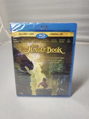 THE JUNGLE BOOK (2016) BLU-RAY + DVD (DISNEY LIVE-ACTION) - Image 1 of 2