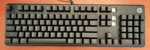Keycaps from HP Pavilion 500 keyboard Tastatur - Zdjęcie 1 z 1