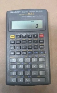 Sharp EL-531G wissenschaftlicher Taschenrechner Advanced DAL grau Handgerät getestet - Bild 1 von 4