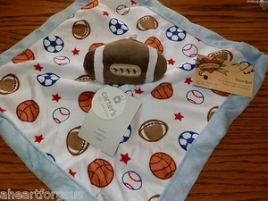 CARTERS FUSSBALL SICHERHEITSDECKE SPORT BLAU JUNGE BASIS FUSSBALLKORB STAR LOVEY - Bild 1 von 4