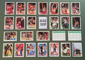 NBA Hoops 1992-93 Basketball Trading Cards Sammelkarten Auswahl choose # 1 - 250 - Bild 1 von 249