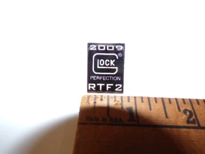 2009 Glock Perfection  RTF2  Lapel/Hat pin New ! - Image 1 of 3