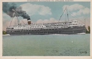 Postal norónica de vapor Northern Navigation Company - Imagen 1 de 2