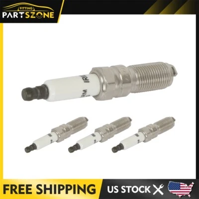 Set of 4 Iridium Spark Plugs For Cadillac ATS 2014-19 Chevy Camaro 2016-20 2.0L - Image 1 of 4