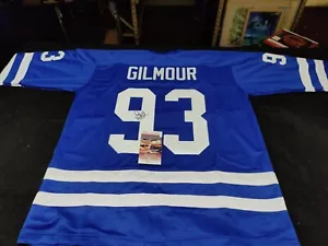 Doug Gilmour Signed Toronto Blue Hockey Jersey (JSA) - Picture 1 of 4
