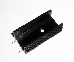 50pcs Transistors TO-220 Aluminum Heat Sink 35X15X9mm - Picture 1 of 3