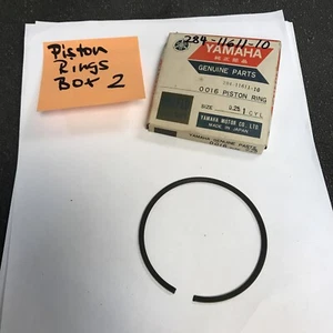 NEW YAMAHA OEM NOS PISTON RINGS / 284-11611-10 NIB - Picture 1 of 5