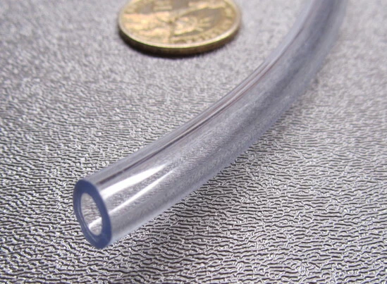 PVC Tubing, Clear, 5/16" OD x 3/16" ID x 1/16" Wall x 50 Foot Coil - Image 1 of 4