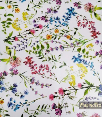 MOLLETTONE STAMPATO PVC COPRITAVOLO SALVATAVOLO H cm140 VENDITA AL MEZZO METRO - Immagine 1 di 2