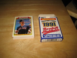 1991 Topps Woolworth Collectors Series Baseball Highlights 4 Cards Missing
