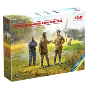 ICM 32117 Plastic model kit Scale 1:32 Pilots of the Soviet Air Force 1943-1945 - Picture 1 of 12
