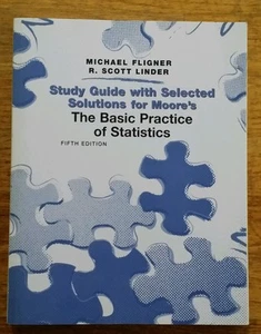THE BASIC PRACTICE OF STATISTICS DAVID S MOORE 2009 PAPERBACK STUDY GUIDE - Picture 1 of 3