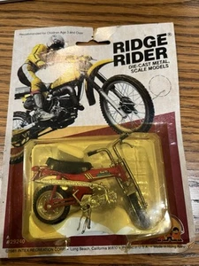 Zee Toys Dirt Bike Ridge Rider Honda CT70 Diecast Metal Model Red NIP - Picture 1 of 1