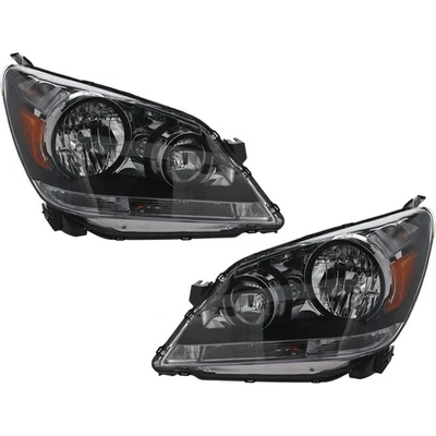 Left and Right Headlights For Honda Odyssey 05-07 Halogen with Bulb(s) EX LX Foto 1 de 4