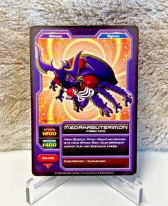 2004 Digimon TCG Hybrid Warriors 1st Edition - MegaKabuterimon DM-122 Non Holo - Picture 1 of 2