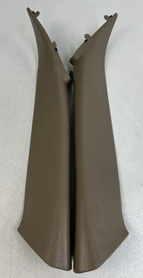 99-06 Chevy Silverado GMC Truck Pair of Front A-Pillar Trim OEM Tan - Image 1 of 4
