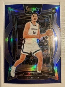 2024-25 Panini Select Zach Edey Rookie RC Holo Prizm Concourse #98 - Picture 1 of 2