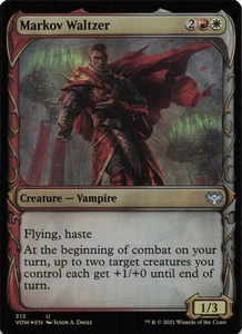 Markov Waltzer (Showcase) U Innistrad: Crimson Vow 313 NM Foil - Picture 1 of 2