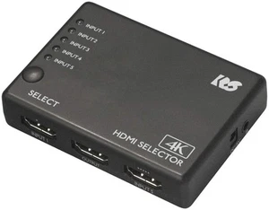 Ratoc System 4K60Hz Compatible 5 Input 1 Output HDMI Switcher RS-HD... Brand New - Picture 1 of 8