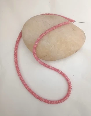 CUENTAS RONDELLE RODOCROSITA ARGENTINA 4-5MM - 18" Playa - 5271E Foto 1 de 4