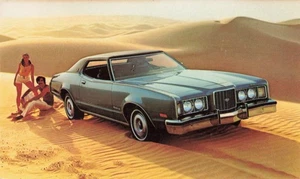 1973 Mercury Montego MX  Brougham Postcard Dealer Central Square NY   K10 - Picture 1 of 2